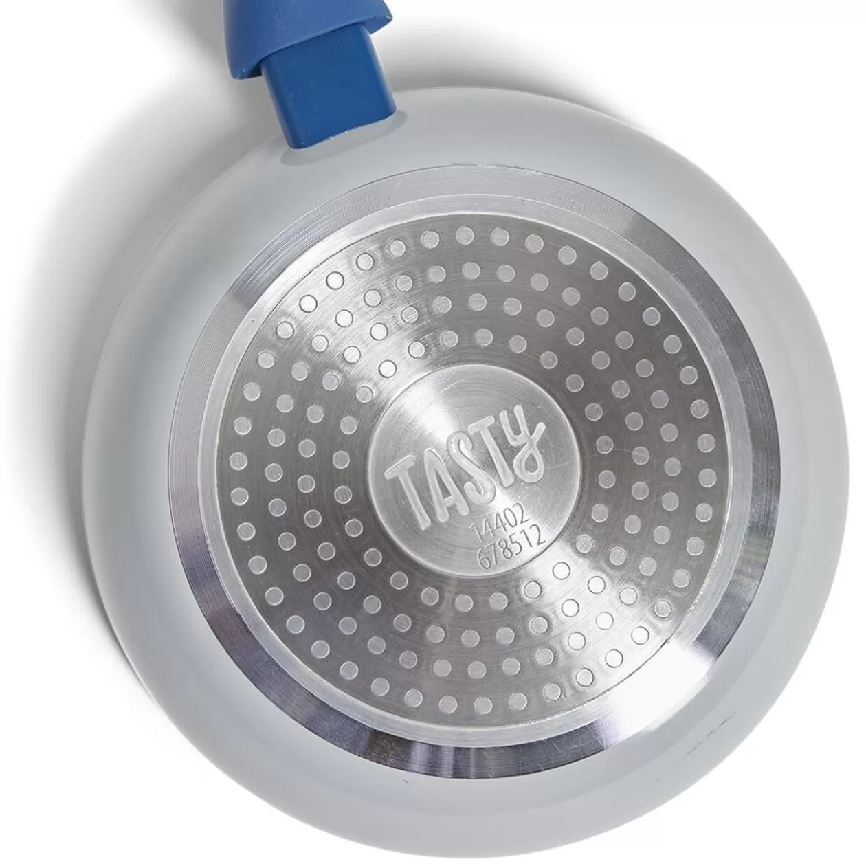 Gifi Wok tous feux Ø28cm aluminium gris et bleu< Cuisson