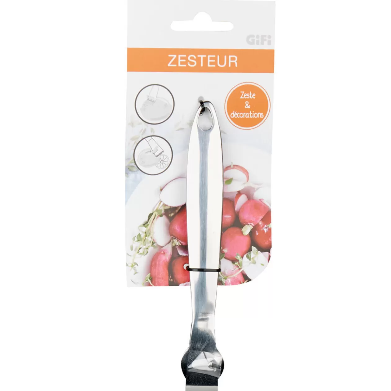 Gifi Zesteur inox< Préparation Culinaire